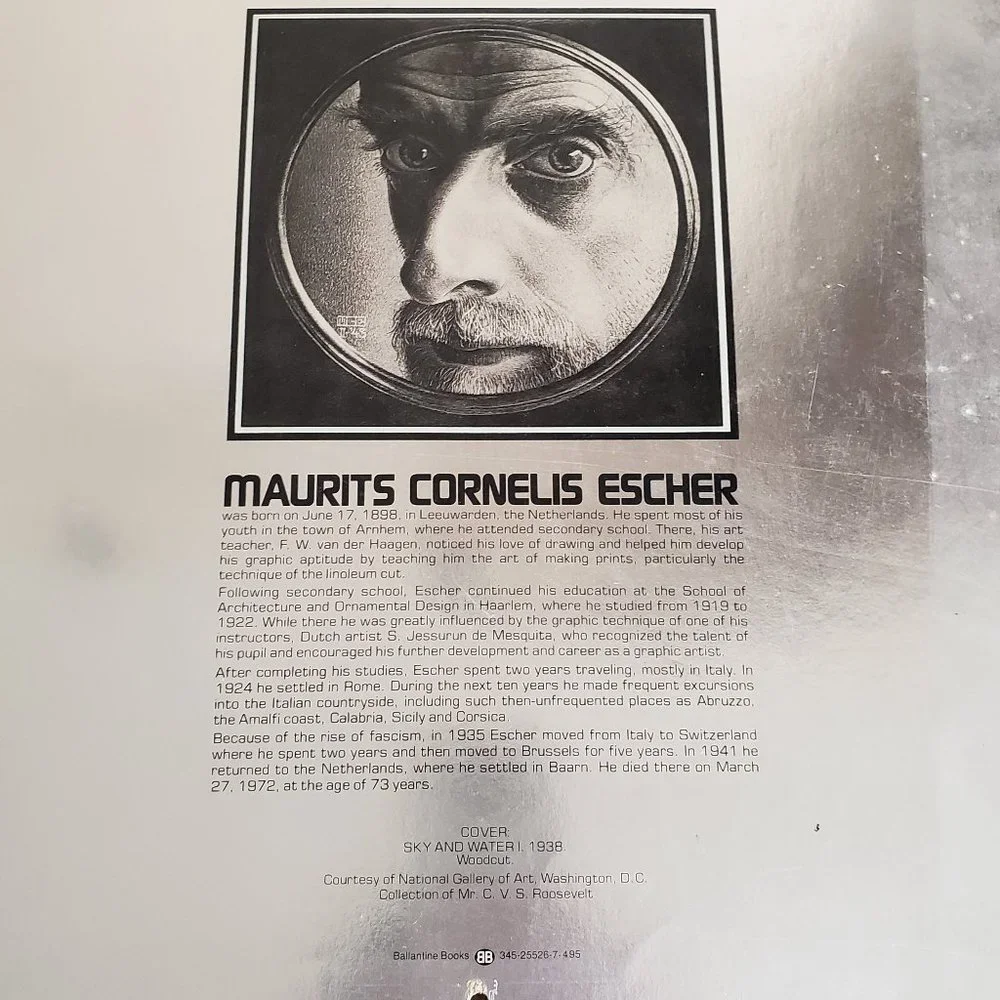 1977 Holographic M.C. Escher Calendar